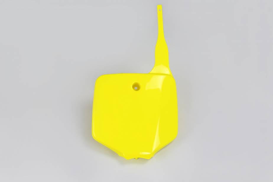 TABELLA PORTANUMERO ANTERIORE COMPATIBILE CON KAWASAKI KLX 110 2001-2026 giallo