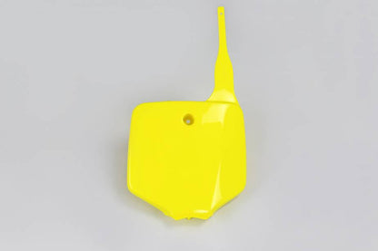 TABELLA PORTANUMERO ANTERIORE COMPATIBILE CON KAWASAKI KLX 110 2001-2026 giallo