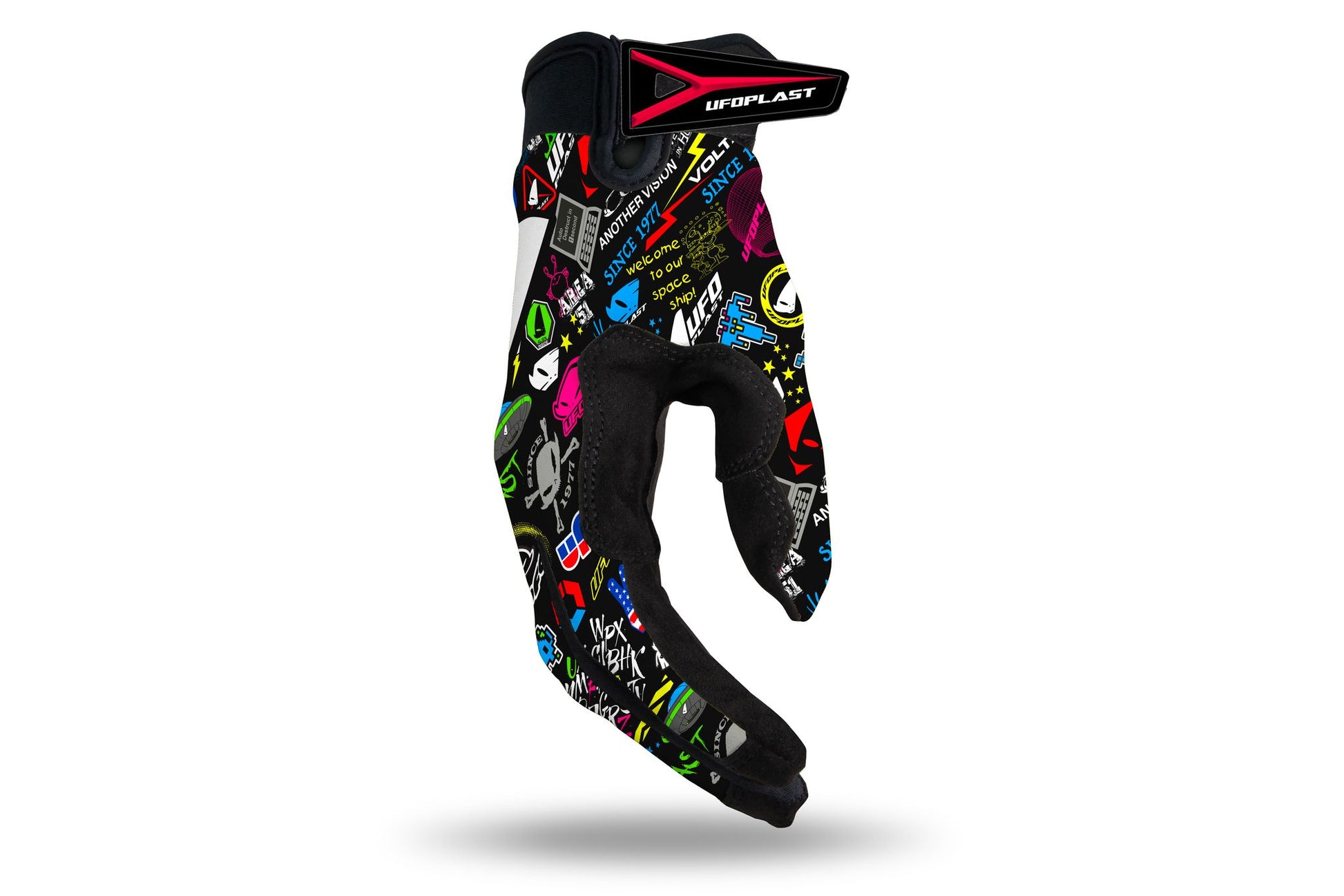 GUANTI MOTOCROSS UFO SKYLINE UFO GRAPHIC - vista 3