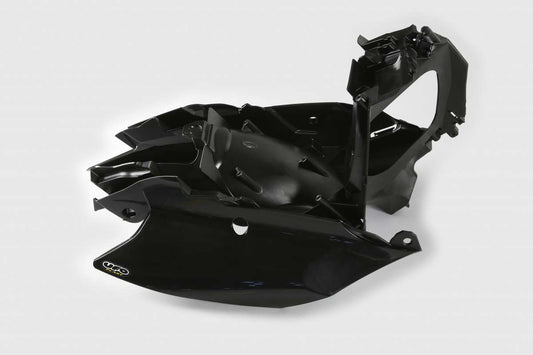 RICAMBI MISTI COMPATIBILE CON KTM EXC 125 2012-2015 / cassa filtro con fiancatine nero