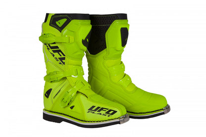 STIVALE MOTOCROSS/ENDURO TYPHOON DA BAMBINO / GIALLO FLUO