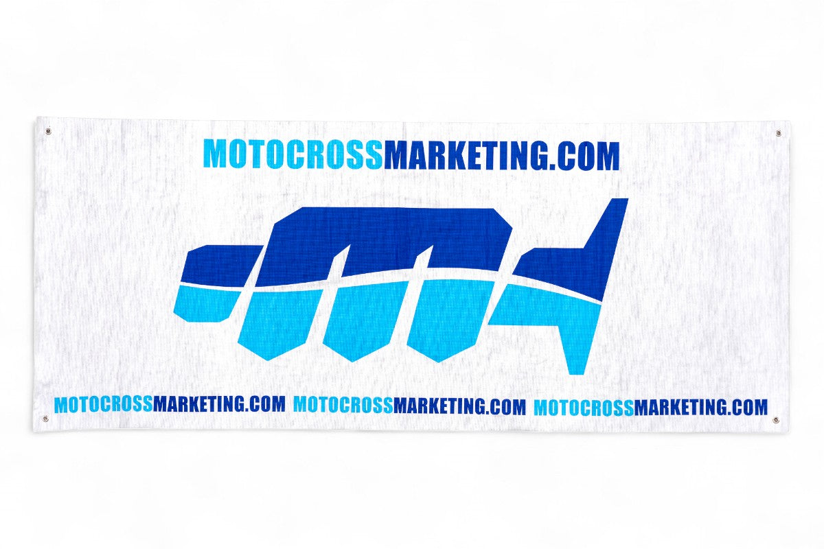STRISCIONE IN TNT - 190X80 CM MOTOCROSS MARKETING