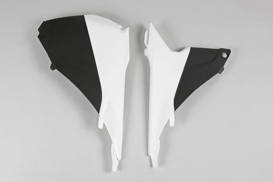 COPERCHIO SCATOLA FILTRO PER KTM SX 150 2013-2015 / BIANCO-NERO