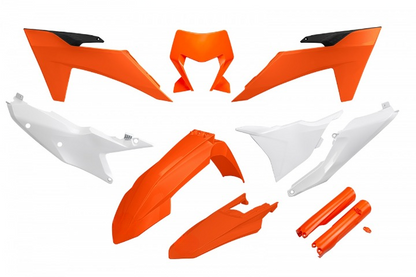 FULL-KIT-PLASTICHE-COMPATIBILE-CON-KTM-EXC-F-250-2024-2025-con-portafaro-OEM 24-999