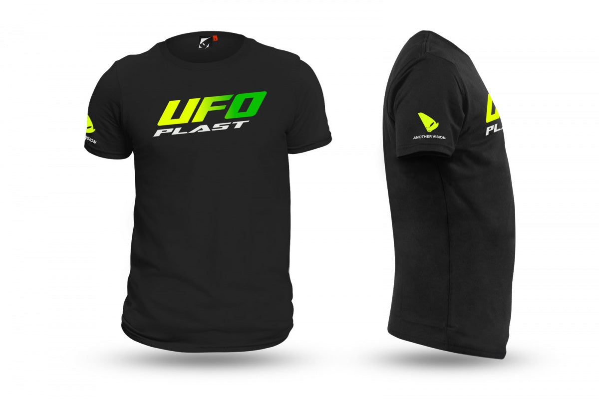 T-SHIRT UFO PLAST / NERO/VERDE