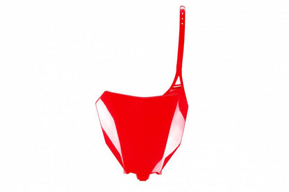 TABELLA PORTANUMERO ANTERIORE COMPATIBILE CON HONDA CRF 450RX 2017-2020 rosso