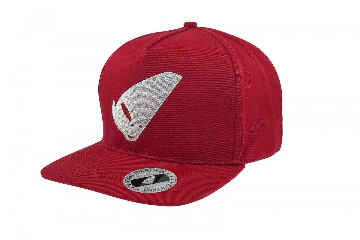 CAPPELLINO CAPPELLINO LOGO ALIENO BIANCO UFO PLAST ROSSO