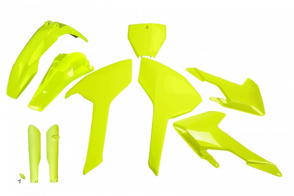 FULL-KIT-PLASTICHE-COMPATIBILE-CON-HUSQVARNA-FC-450-2016-2018-GIALLO FLUO-DFLU