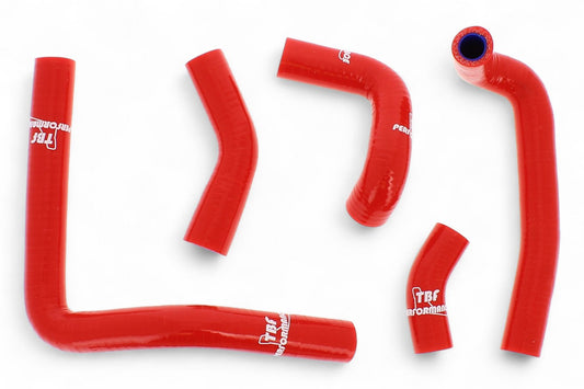MANICOTTI RADIATORE TBF HONDA CR 250 (03-07) ROSSO