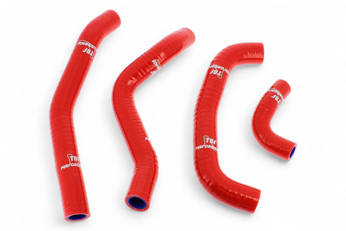 MANICOTTI RADIATORE TBF HONDA CRF 250R (18-21) ROSSO