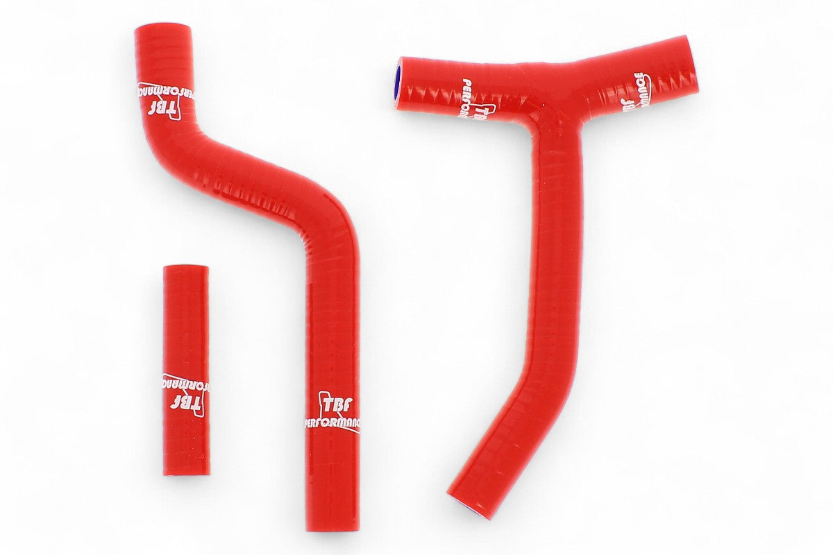 MANICOTTI RADIATORE TBF YAMAHA YZ 250 F (10-13) ROSSO
