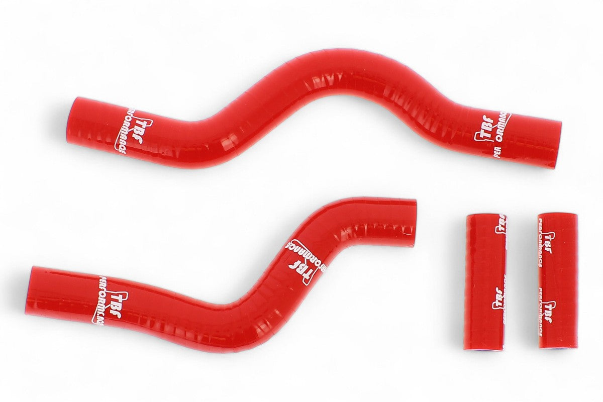 MANICOTTI RADIATORE TBF SUZUKI RM 250 (01-12) ROSSO