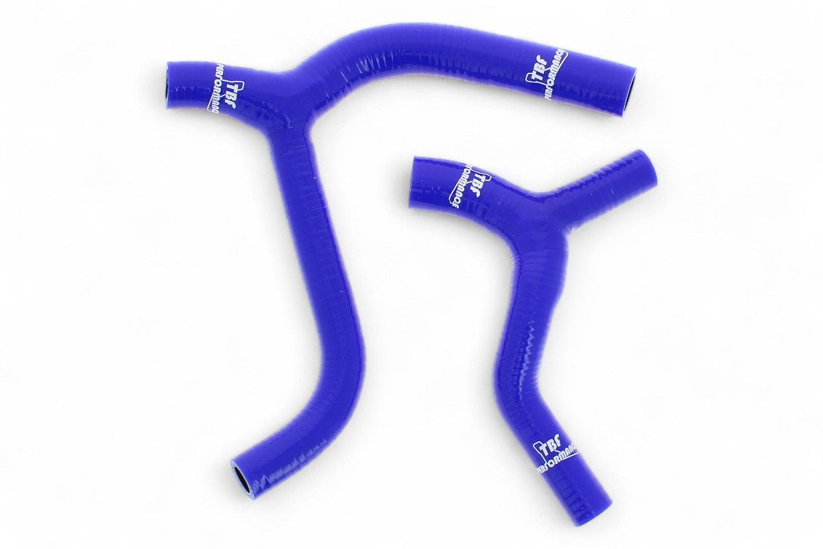 MANICOTTI RADIATORE TBF KAWASAKI KXF 450 (16-18) BLU