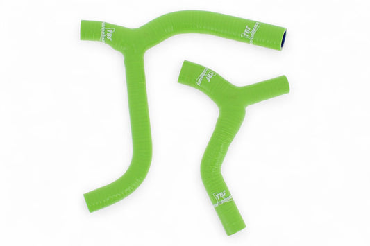MANICOTTI RADIATORE TBF KAWASAKI KXF 450 (16-18) VERDE