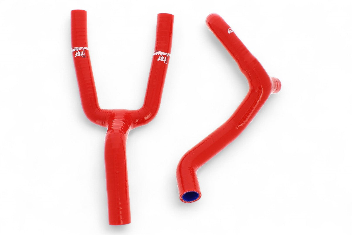 MANICOTTI RADIATORE TBF HUSQVARNA CR 125 (00-08) ROSSO