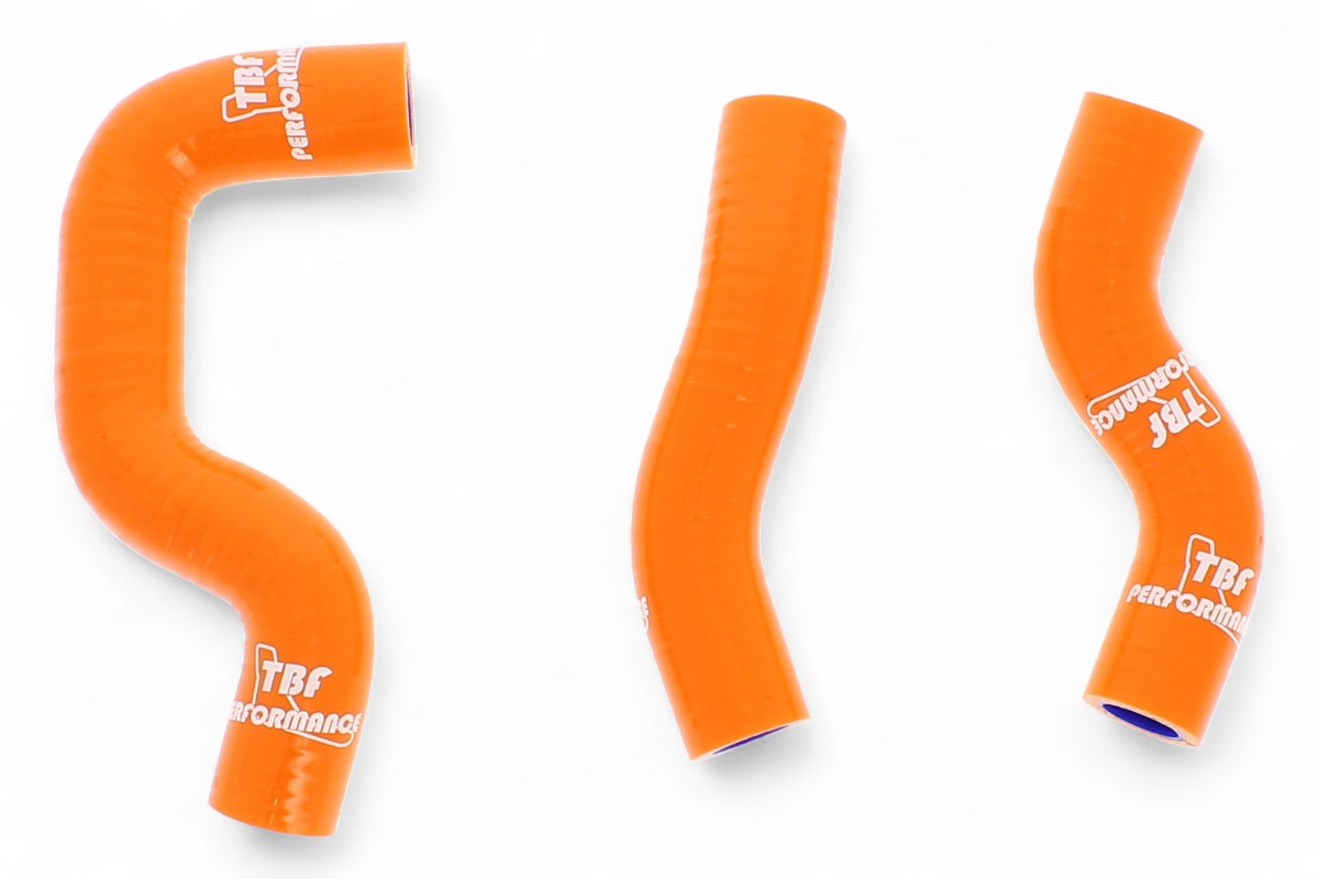 MANICOTTI RADIATORE TBF KTM SX-F 450 (13-15) ARANCIONE