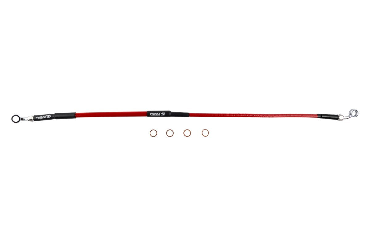 TUBO FRENO HONDA CRF 250R (10-17) POSTERIORE VENHILL ROSSO