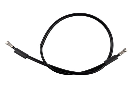 TUBO FRENO UNIVERSALE PRE-ASSEMBLATO CARBON LOOK, LUNGHEZZA 127,5CM (CON GUAINA DA 65CM)