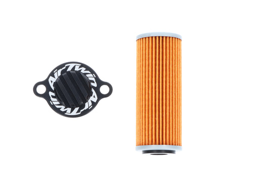 COPERCHIO FILTRO OLIO - NERO TRIUMPH TF 250E (25-26) TWIN AIR