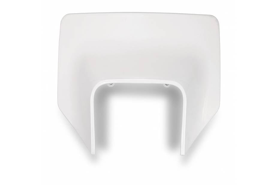 MASCHERINA-PORTAFARO-COMPATIBILE-CON-HUSQVARNA-TX-125-2017-2019-plastica-di-ric.-portafaro-OEM-BIANCO-041
