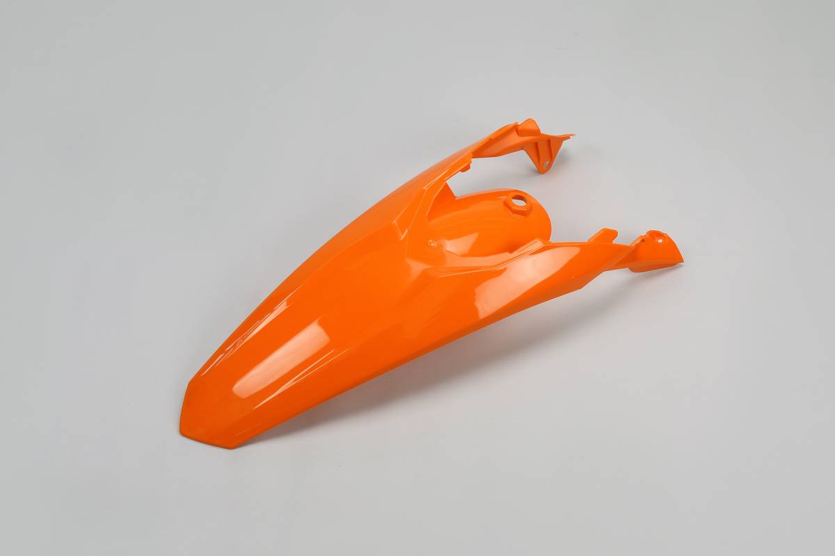 PARAFANGO POSTERIORE COMPATIBILE CON KTM EXC 250 2012-2016 / con attacchi arancio