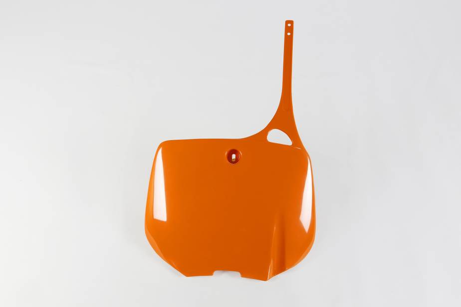 TABELLA PORTANUMERO ANTERIORE COMPATIBILE CON KTM SX 520 1993-1998 arancio 127