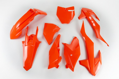 KIT-PLASTICHE-COMPATIBILE-CON-KTM-SX-85-2018-2024-ARANCIO FLUO-FFLU