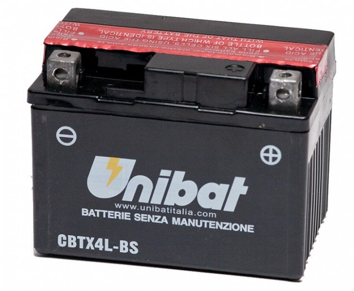 BATTERIA MF CBTX4L-BS/YTX4L-BS KTM EXC 300 (98-16) UNIBAT