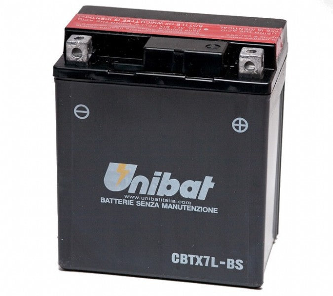 BATTERIA MF CBTX7L-BS/YTX7L-BS TM EN 250 F (03-10) UNIBAT