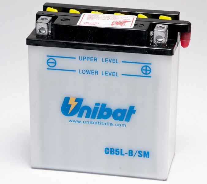 BATTERIA STANDARD CB5L-B-SM/YB5L-B YAMAHA XT 600 (83-89) UNIBAT