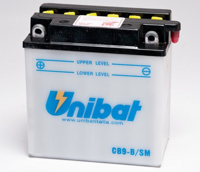 BATTERIA STANDARD CB9-B-SM/YB9-B APRILIA RS 50 (06-15) UNIBAT