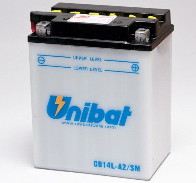 BATTERIA STANDARD CB14L-A2-SM/YB14L-A2 GILERA NEXUS 500 (03-13) UNIBAT