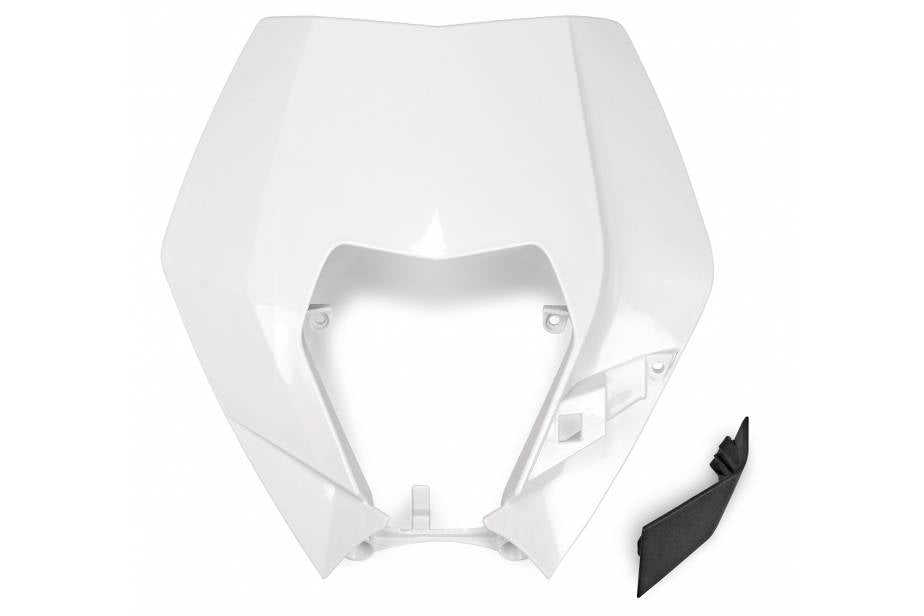 MASCHERINA-PORTAFARO-COMPATIBILE-CON-KTM-EXC-200-2009-2013-plastica-di-ric.-portafaro-OEM-BIANCO-047