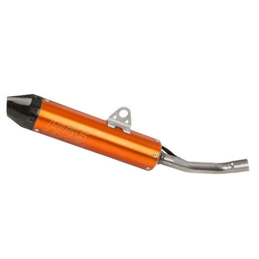 Silenziatore HGS arancione fondello carbonio Husqvarna TC 85 18-25