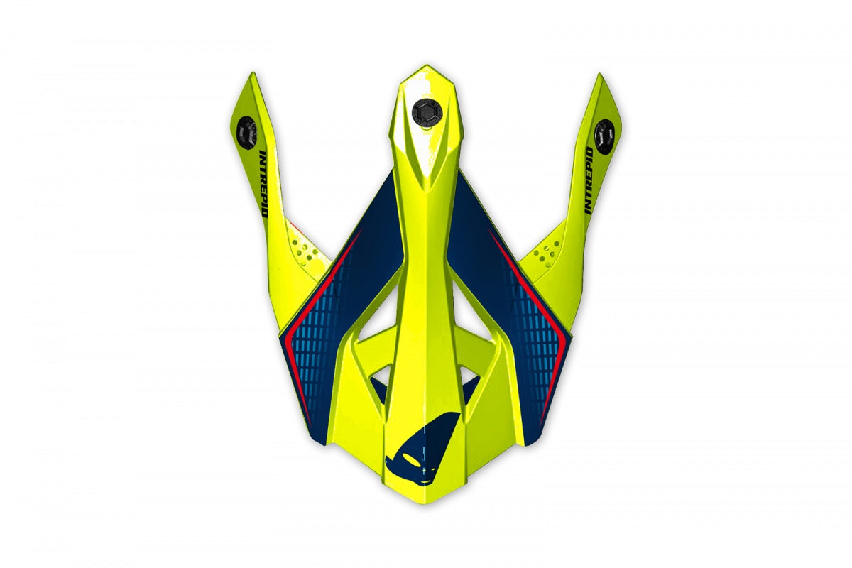 FRONTINO INTREPID / GIALLO FLUO/BLU