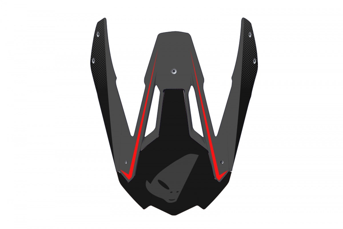 FRONTINO CASCO MOTOCROSS DIAMOND "MATT BLACK"