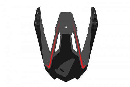 FRONTINO CASCO MOTOCROSS DIAMOND "MATT BLACK"