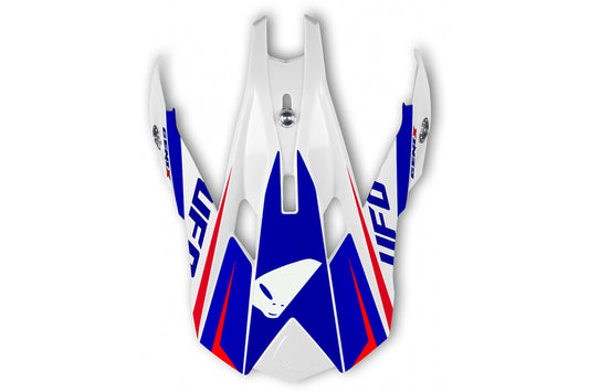 FRONTINO CASCO MOTOCROSS INTERCEPTOR II GENIX / BLU/ROSSO/BIANCO