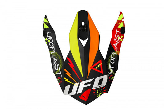 FRONTINO CASCO MOTOCROSS ONYX DA BAMBINO "ELECTROSHOCK"