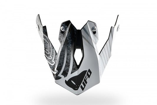 FRONTINO CASCO MOTOCROSS WARRIOR SHOCK NERO