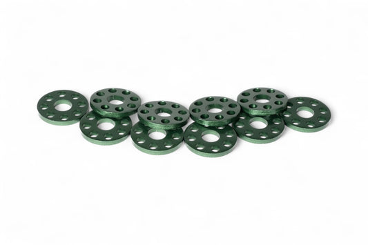 RANELLE ALLEGGERITE - ØINTERNO 6MM - ØESTERNO 18MM - VERDE (10 PEZZI) MOTOCROSS MARKETING