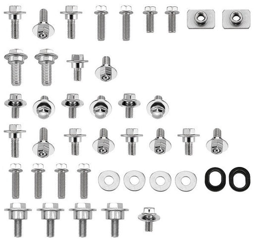 KIT VITI FULL PLASTICS FASTENER KAWASAKI KXF 250 (17-25) MOTOCROSS MARKETING