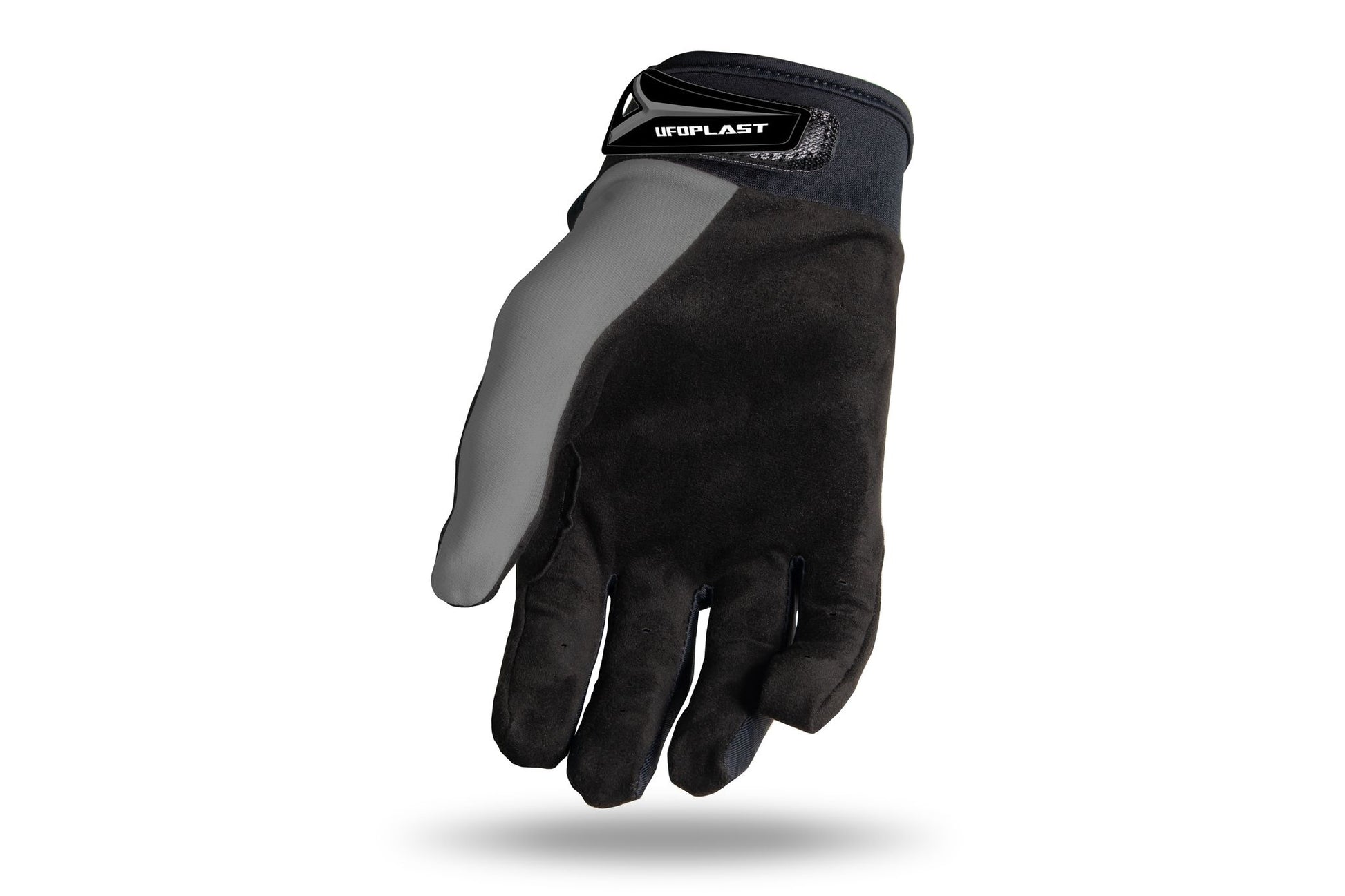 GUANTI MOTOCROSS UFO SKYLINE GRIGIO - vista 4