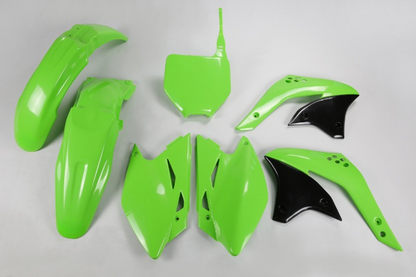 KIT-PLASTICHE-COMPATIBILE-CON-KAWASAKI-KXF-450-2007-2007-VERDE-026