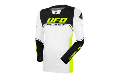 MAGLIA MOTOCROSS UFO ARES BIANCO/NERO