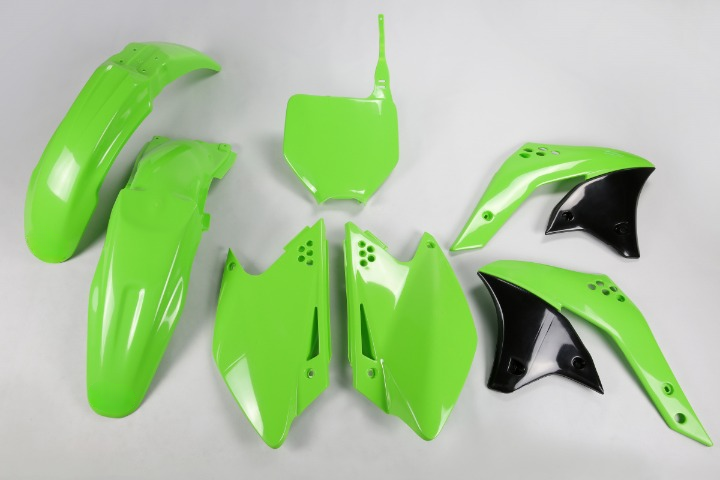 KIT-PLASTICHE-COMPATIBILE-CON-KAWASAKI-KXF-250-2007-2007-VERDE-026