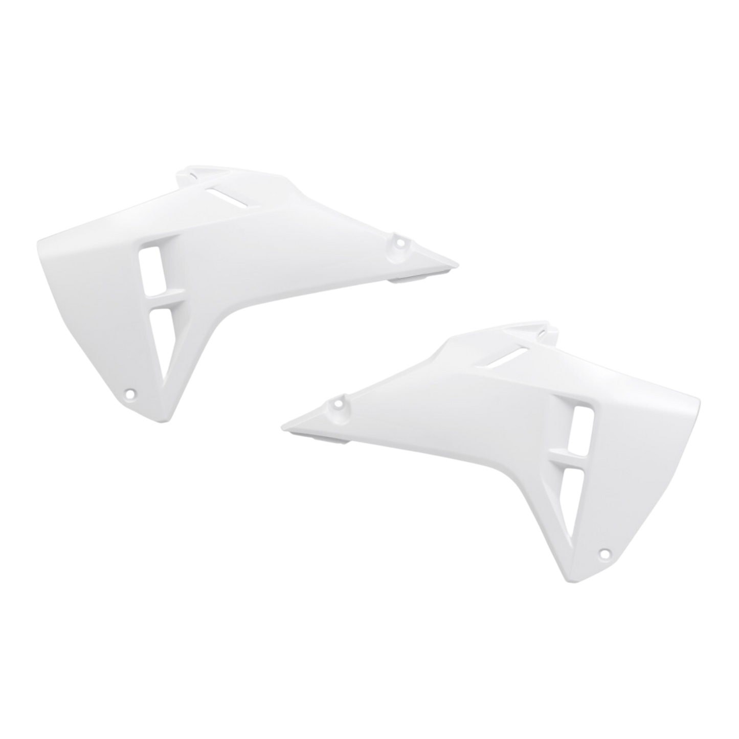 CONVOGLIATORI RADIATORE PER HONDA CRF 250R 2025-2025 / BIANCO 041