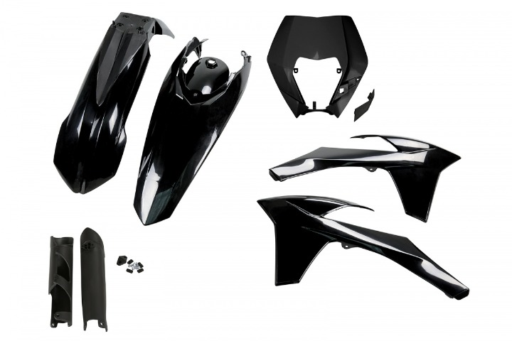 FULL-KIT-PLASTICHE-COMPATIBILE-CON-KTM-EXC-F-500-2012-2013-con-portafaro-NERO-001