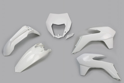 KIT-PLASTICHE-COMPATIBILE-CON-KTM-EXC-F-350-2014-2016-con-portafaro-BIANCO-047