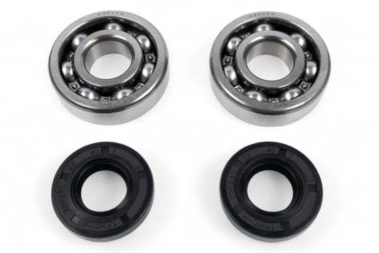 KIT CUSCINETTI ALBERO MOTORE E PARAOLI BWX KAWASAKI KX 60 1983 - 2003